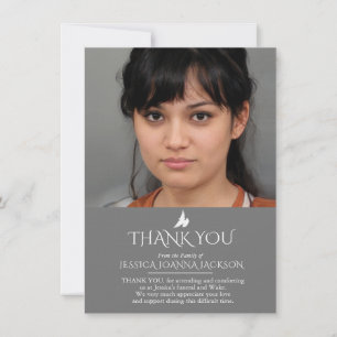 Beskattning av grått White 2-foto-foto Tack Kort