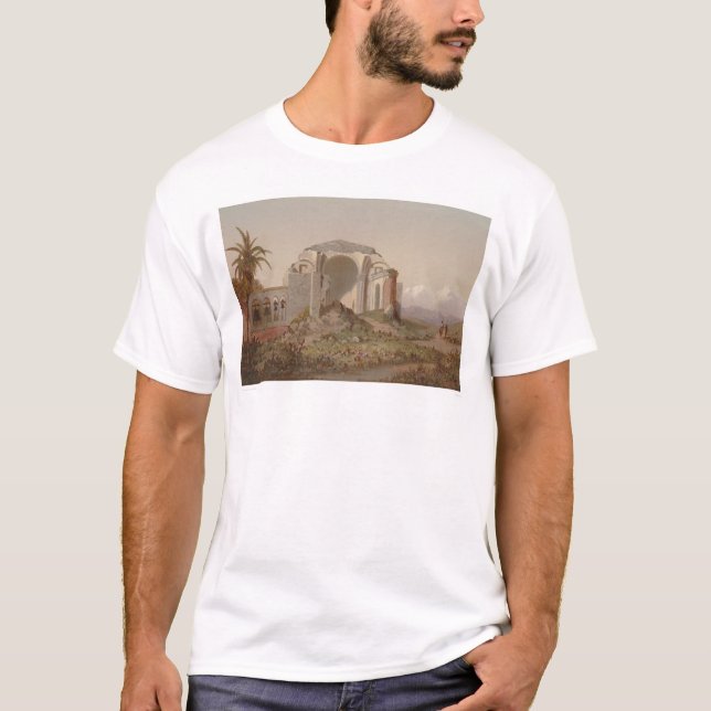 Beskickning av San Juan Capistrano. Sydlig CA T-shirt (Framsida)
