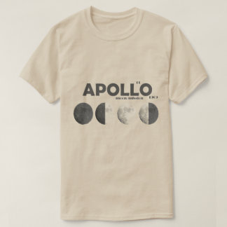 Beskickning för Apollo 2019-1969 T-tröjamåne T Shirt
