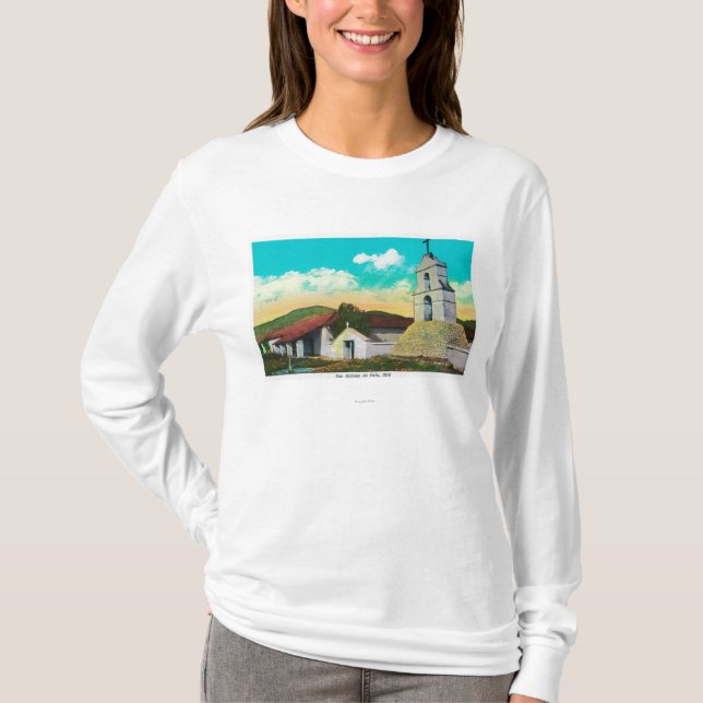Beskickning San Antonio de PalaPala, CA Tee Shirt (Framsida)