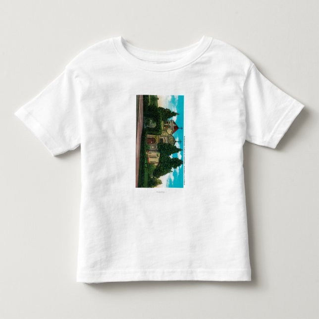 Beskickning San Carlos De MontereyMonterey, CA T Shirt (Framsida)