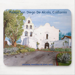 BESKICKNING SAN DIEGO DE ALCALA, KALIFORNIEN MUSMATTA