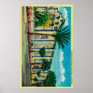Beskickning San GabrielSan Garbriel, CA Poster