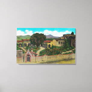Beskickning San Juan Capistrano Canvastryck