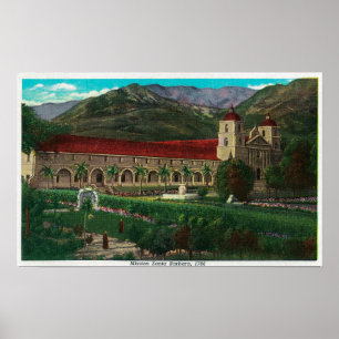 Beskickning Santa Barbara Poster