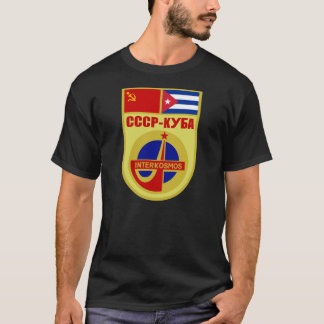 Beskickningen för USSR-CUBA Soyuz 38 Interkosmos Tee Shirt