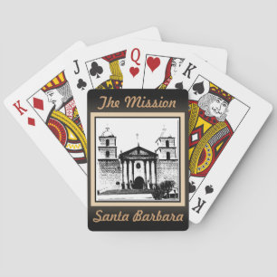 Beskickningen - Santa Barbara som leker kort Casinokort