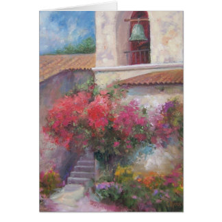 Beskickningen sätta en klocka på hälsningskort