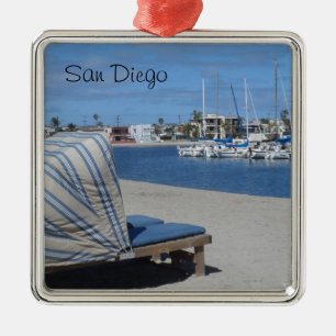 BeskickningFjärd San Diego Julgransprydnad Metall
