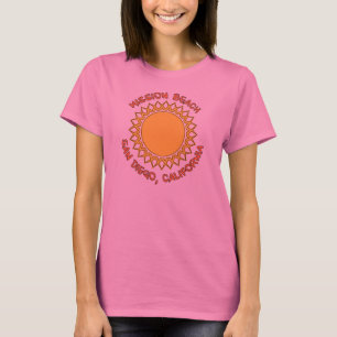 Beskickningstrand, San Diego, Kalifornien Tee Shirt