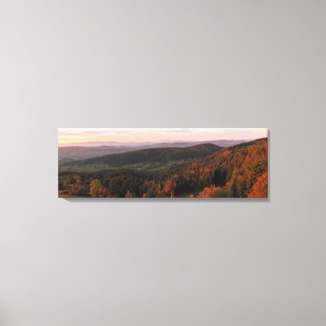 Beskids Autumn Canvastryck (Framsida)
