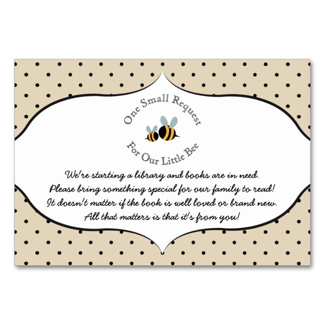 Beskriv temat - Beställningskort för babykläder fö Bordsnummer (Framsidan)