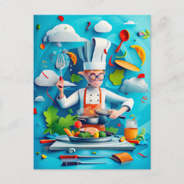 Beskrivning av för barn Future Star Chef Dream: Helg Vykort