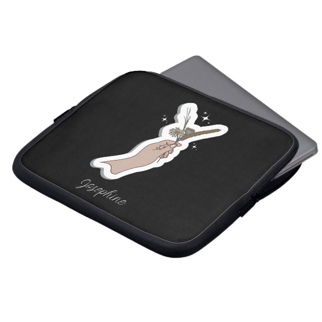 Beskrivning av natur och enkelhet laptop fodral (Framsida topp)