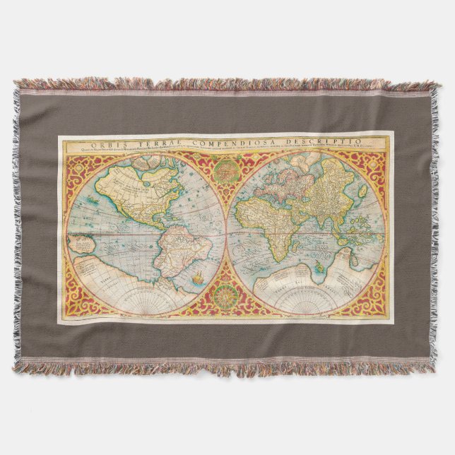 Beskrivning av Orbis terrae compendiosa: quam ex m Filt (Framsidan)