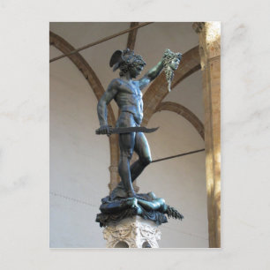 Beskrivning av Perseus, Piazza della Signor Vykort