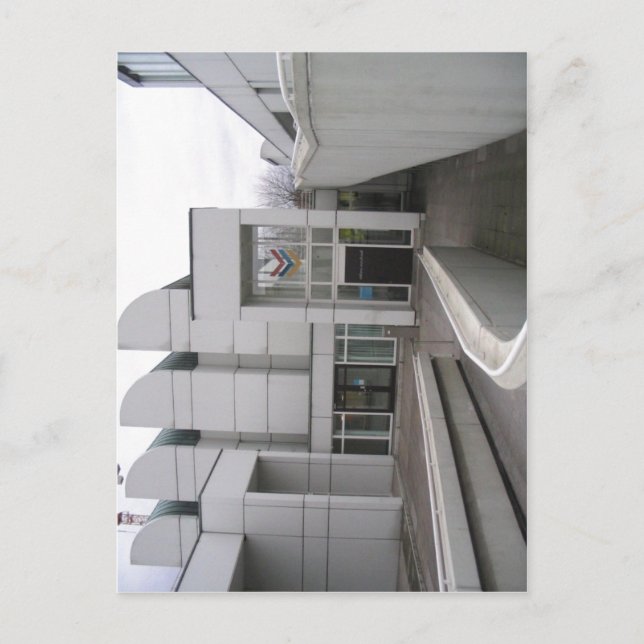 Beskrivning: Bauhaus Archiv Berlin - Haupteingang Vykort (Framsida)
