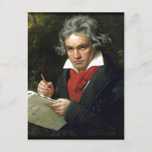Beskrivning Ludwig van Beethoven (17701827) auf ei Vykort