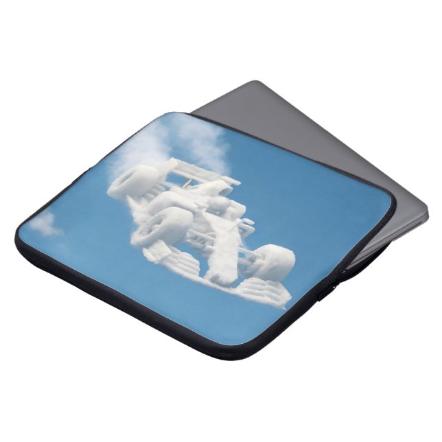 Beskrivning skydda din teknik med snabbheten hos laptop fodral (Framsida topp)