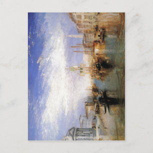 Beskrivning Storkanalen - Venedig av J. M. W. T Vykort