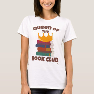 Beskrivningsdesign för Bok Klubbens Roligt T Shirt
