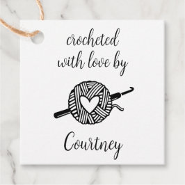 Beskurna med Kärlek Gåvor Etiketter