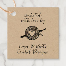 Beskurna med Kärlek Gåvor Etiketter