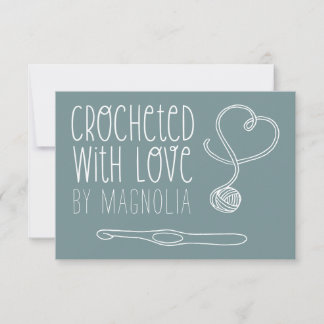 Beskurna med Kärlek handgjorda Anteckningskort