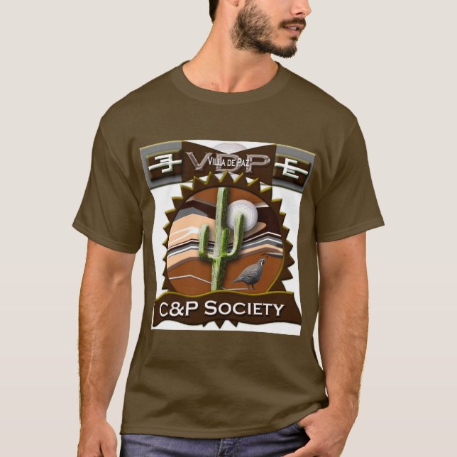 Beskydd för villade Paz & bevarandesamhälle T Shirt (Framsida)
