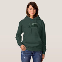 Beskydd och gemenskap, kvinna Hoodie, djupt F