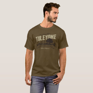 Beskydd och gemenskap, manar bruna T-tröja Tee Shirt