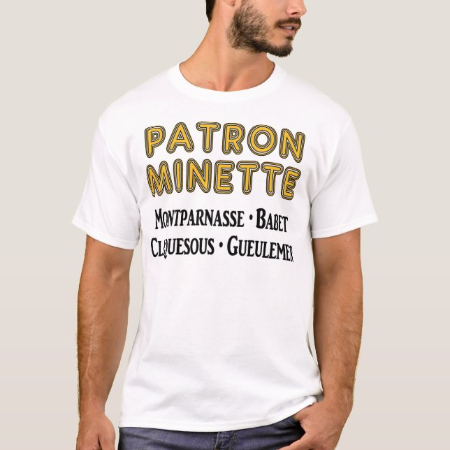 Beskyddare-Minette Tee Shirt (Framsida)