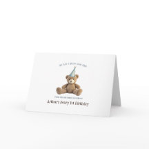 Beskyddarkort 1:a födelsedag