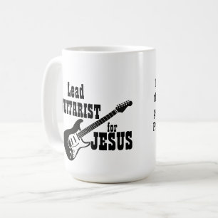 Beskyddarlaget Mugg Guitarist för Jesus