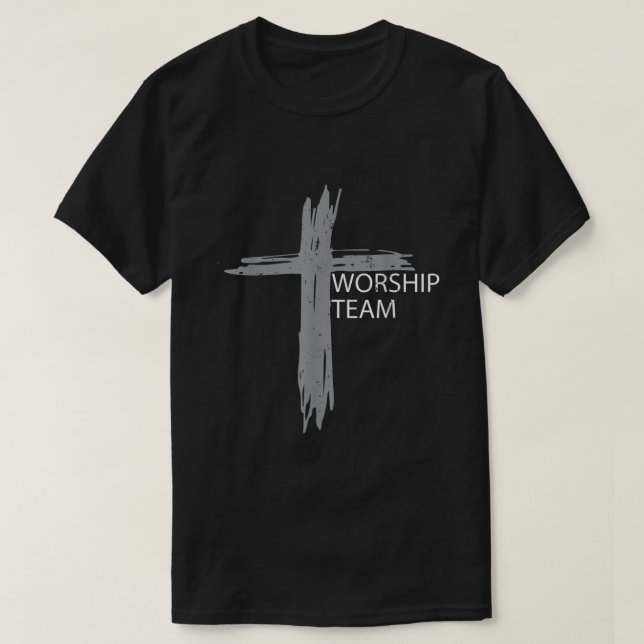 Beskyddarteam Shirt for Church Choir och Christian T Shirt (Design framsida)
