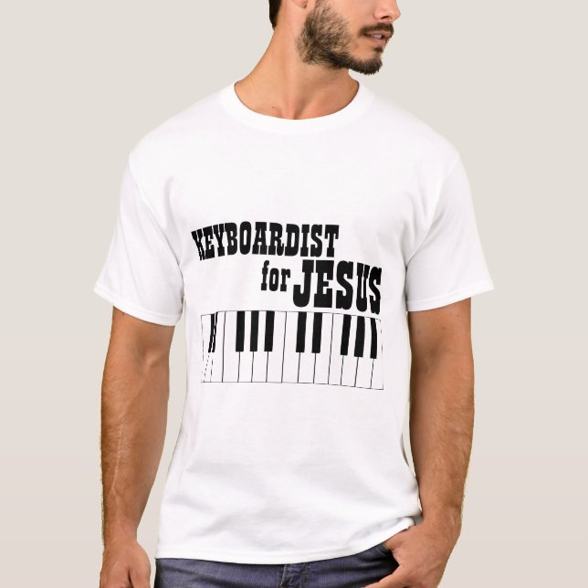 Beskyddarteam Shirt Tangentbord för Jesus T (Framsida)