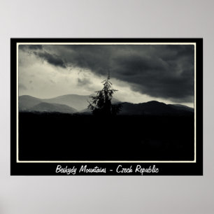 Beskydy Mountains, Tjeckien (Poster) Poster