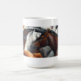 Besläktade andar - mugg för hästflockkaffe
