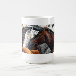 Besläktade andar - mugg för hästflockkaffe