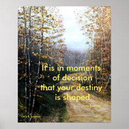 BESLUT TONY ROBBINS POSTER