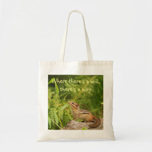 Beslutsam babyjordekorre Totebag Tygkasse