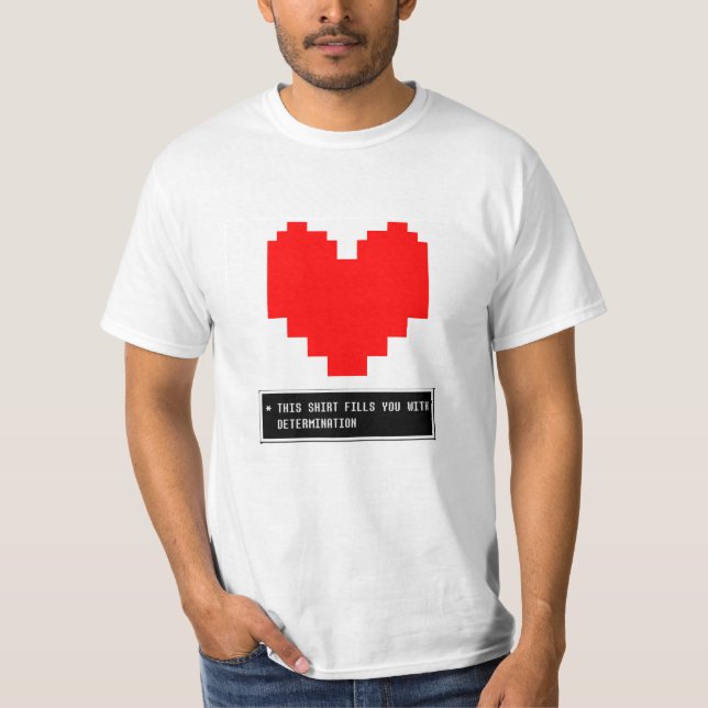 Beslutsamhethjärta Tee (Framsida)