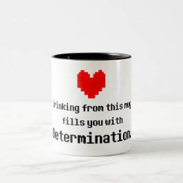 Beslutsamhetkaffemugg Två-Tonad Mugg