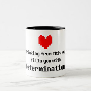 Beslutsamhetkaffemugg Två-Tonad Mugg