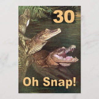 Besnåla inbjudningar till 30års födelsedag-partiet