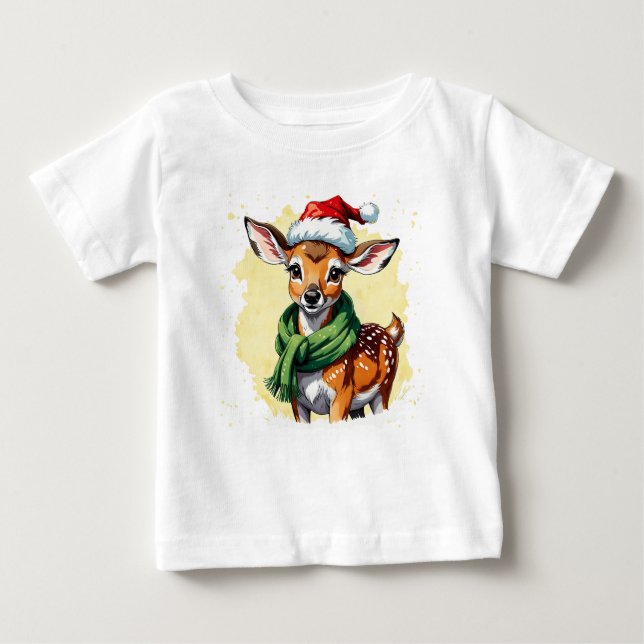 Besnåla julfavoriter - Fawn 1 T Shirt (Framsida)