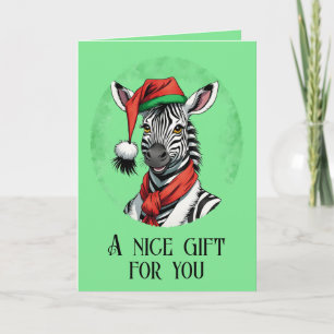 Besnåla julfavoriter - Zebra 1 Kort
