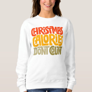 Besnåla julkalorier Räkna inte design T Shirt