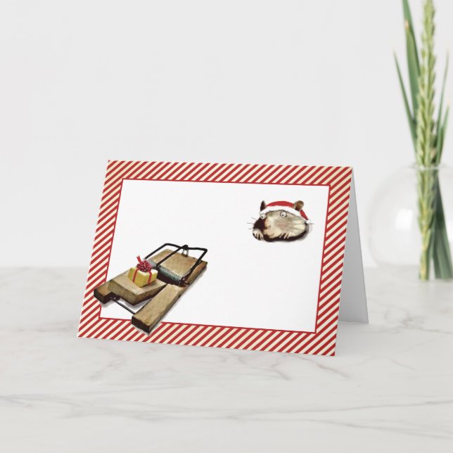 Besnåla julkort helgkort (Framsida)