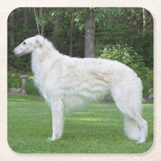 BeSnyn Borzoi Underlägg Papper Kvadrat